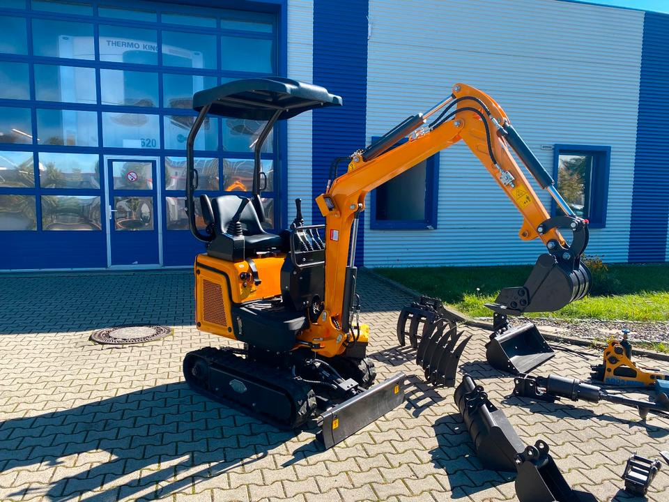 Mini excavator Minibagger BK1300JSR + Zubehör *INKL.19% MWST*BERGER KRAUS*KUBOTA*JOYSTICK*SCHENKWARM*SOFORT!*: picture 9