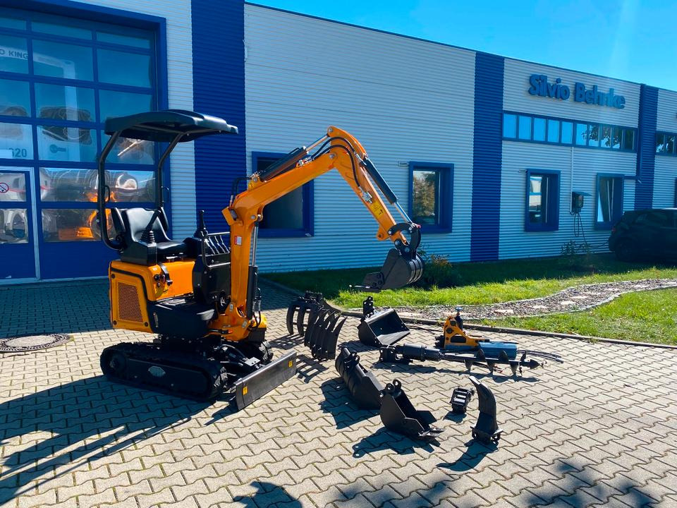 Mini excavator Minibagger BK1300JSR + Zubehör *INKL.19% MWST*BERGER KRAUS*KUBOTA*JOYSTICK*SCHENKWARM*SOFORT!*: picture 8