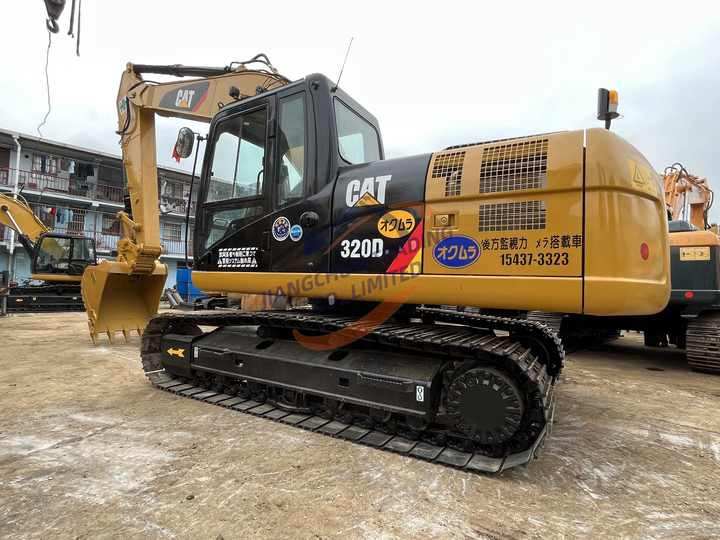 Excavator Used Caterpillar Excavator Cat 320d 320dl Japan Made Hydraulic Construction Excavator Electronic Throttle: picture 7