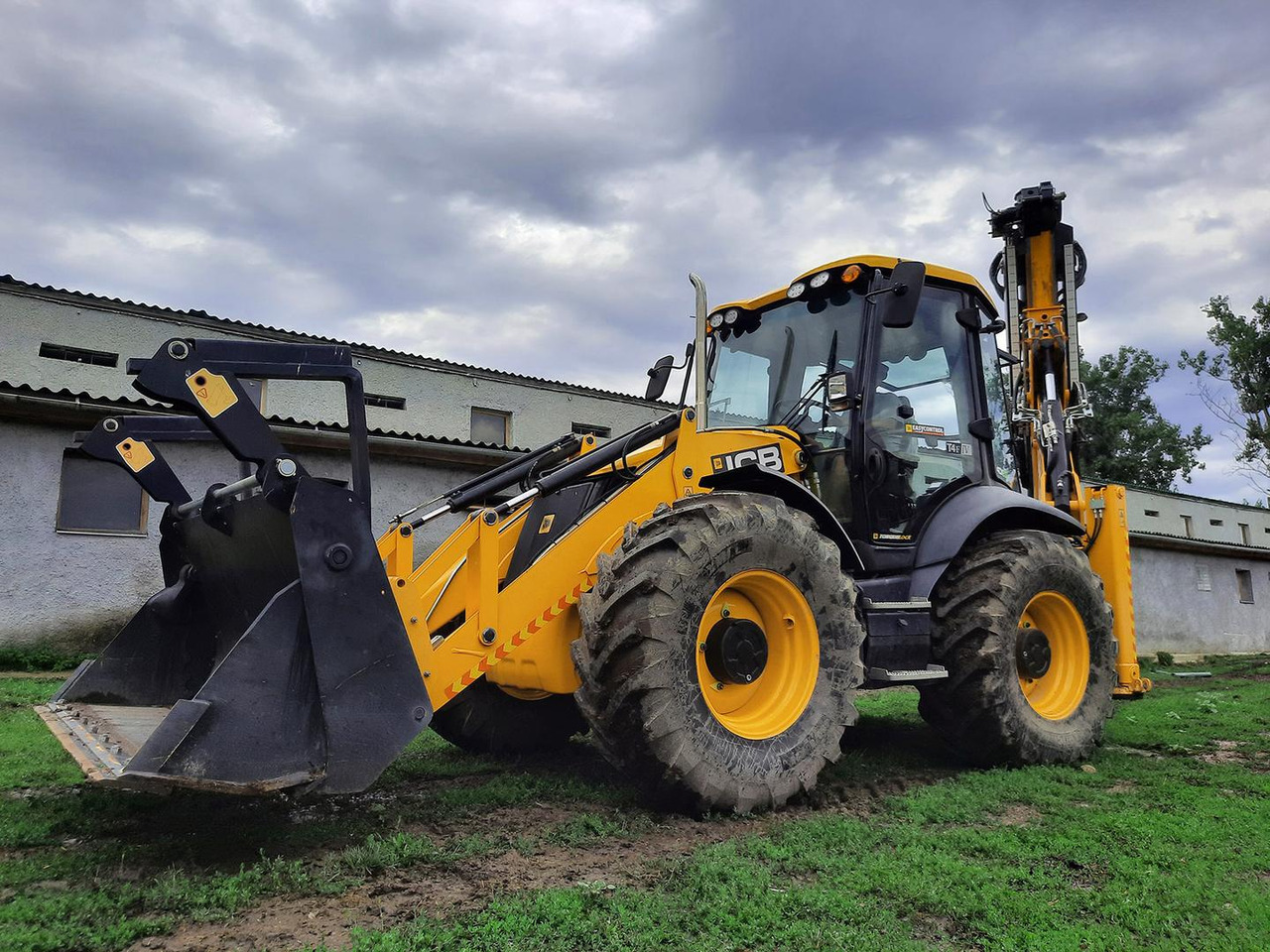 Backhoe loader JCB 4CX, Vrtná súprava, Traktobager: picture 16