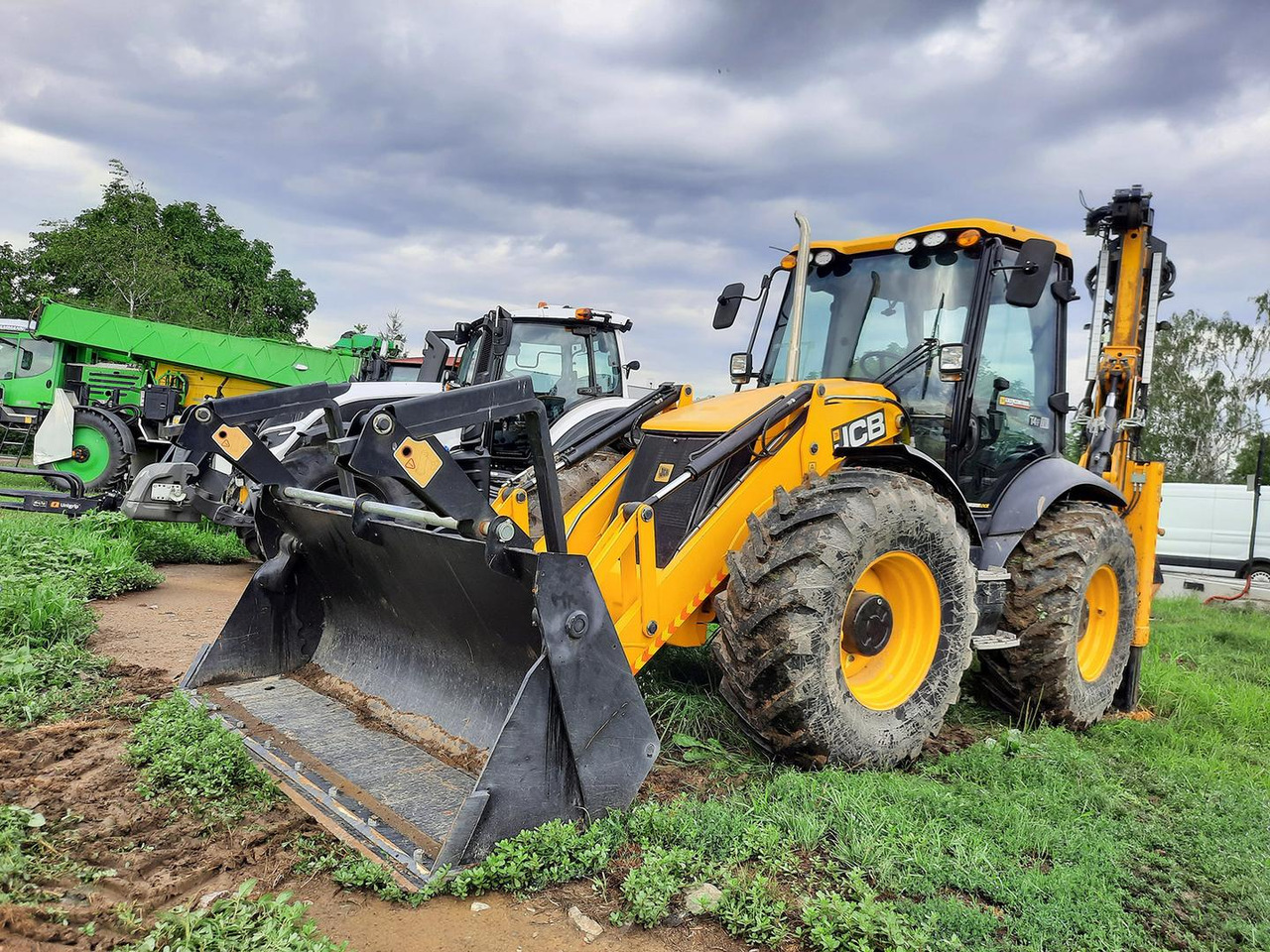 Backhoe loader JCB 4CX, Vrtná súprava, Traktobager: picture 11