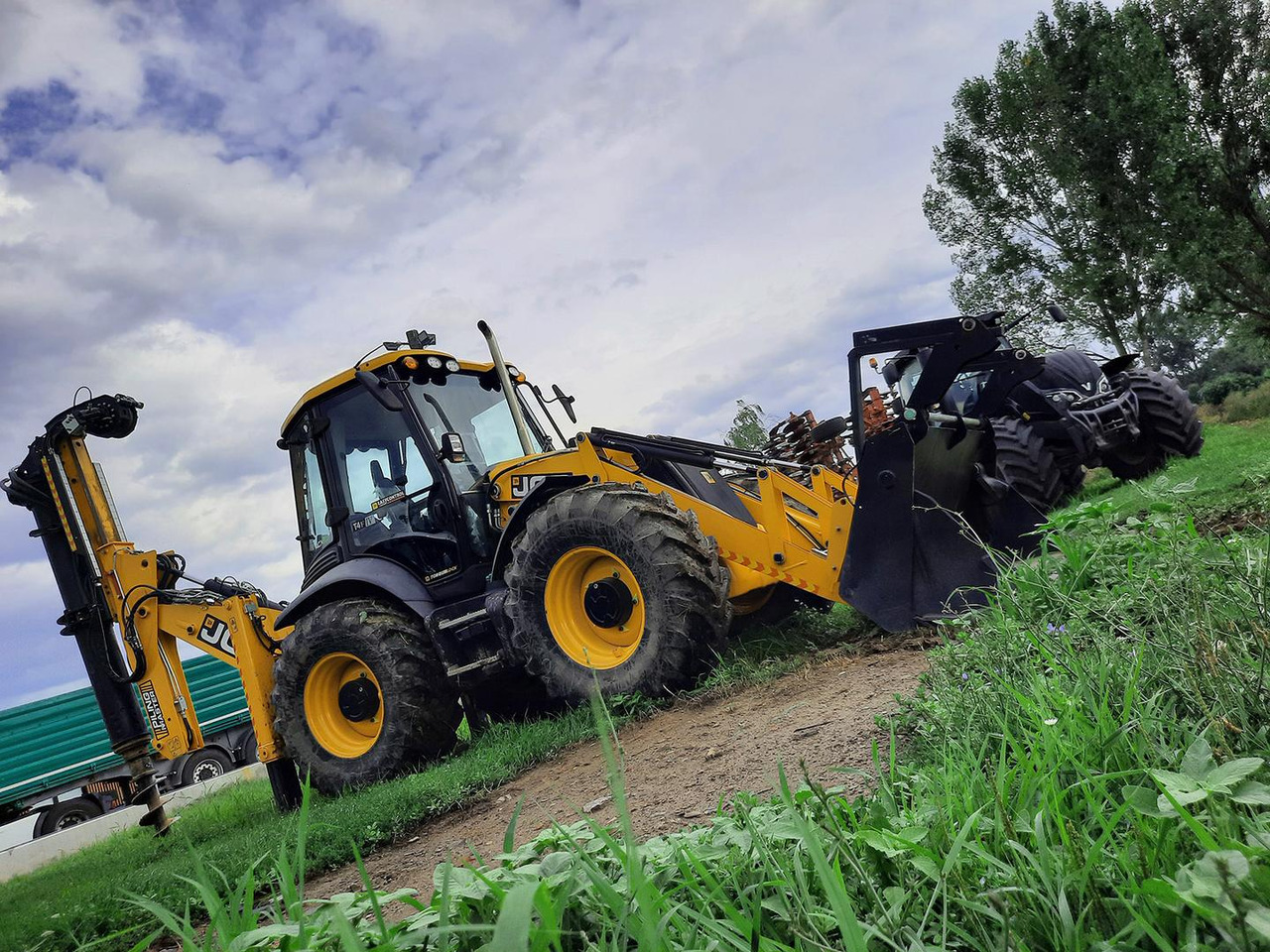 Backhoe loader JCB 4CX, Vrtná súprava, Traktobager: picture 10