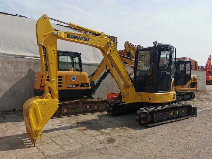 Mini excavator Orginal japan Brand Komatsu pc55MR-3 Used excavators pc55 mini excavator pc55MR excavator 5 tons Low price in stock: picture 6