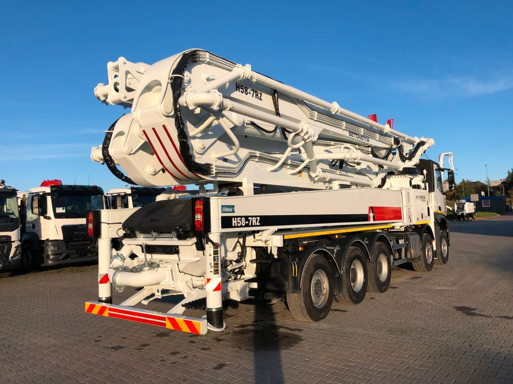 Concrete pump truck Mercedes-Benz AROCS 4458 BETONSTAR H58.16-7RZ: picture 7