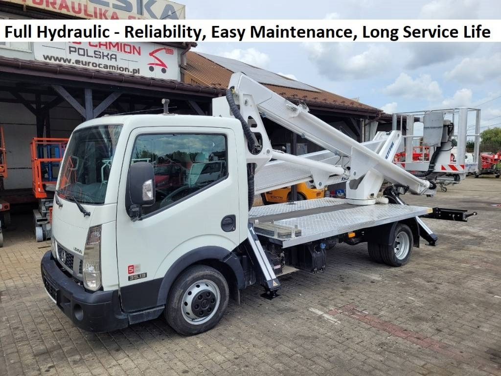 Truck mounted aerial platform Multitel HX 195 - Nissan Cabstar NT400 - 19,5m bucket truck: picture 1