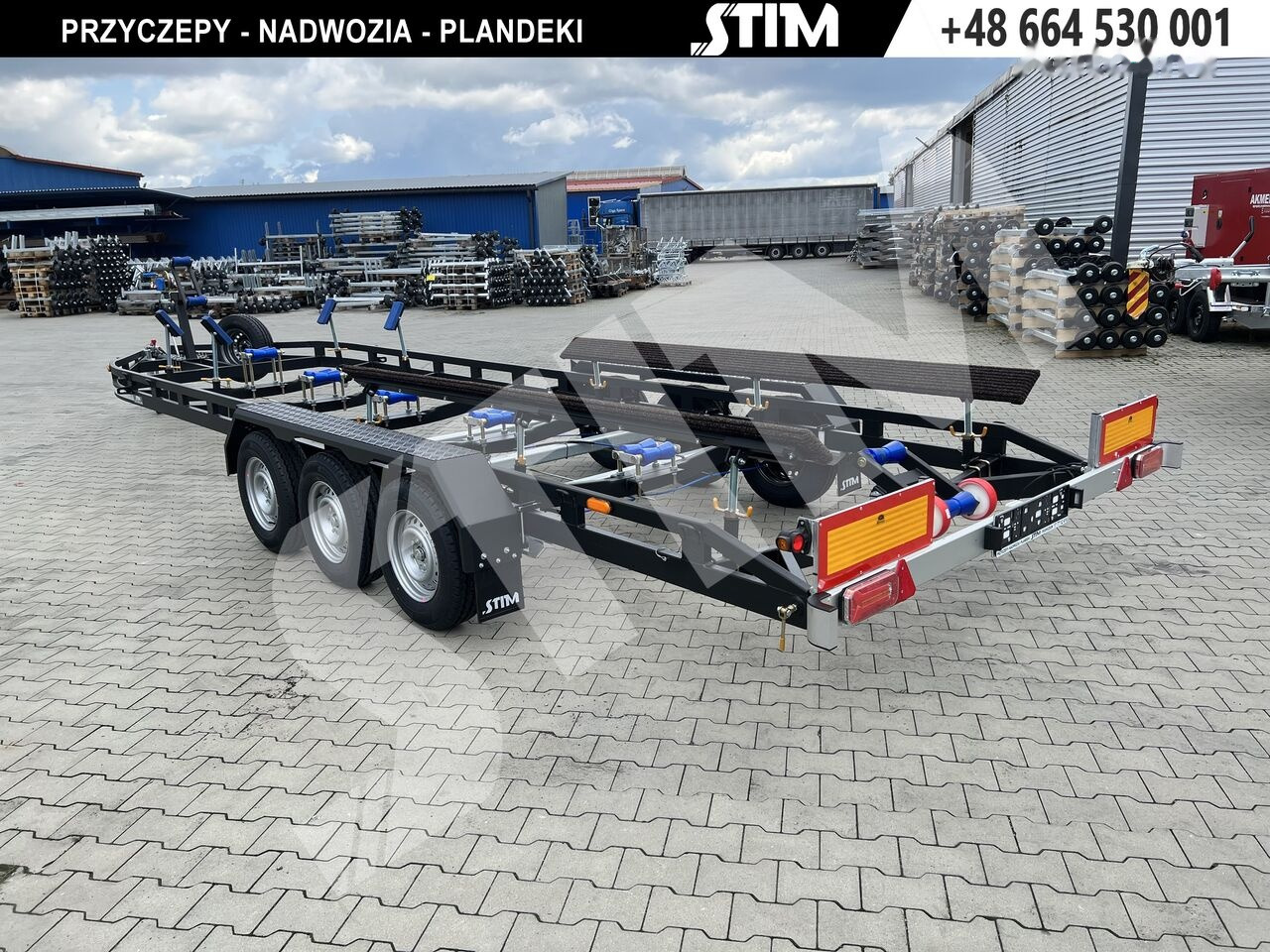 Boat trailer Stim L23/PŁ-ST/88-35 SCARAB: picture 11