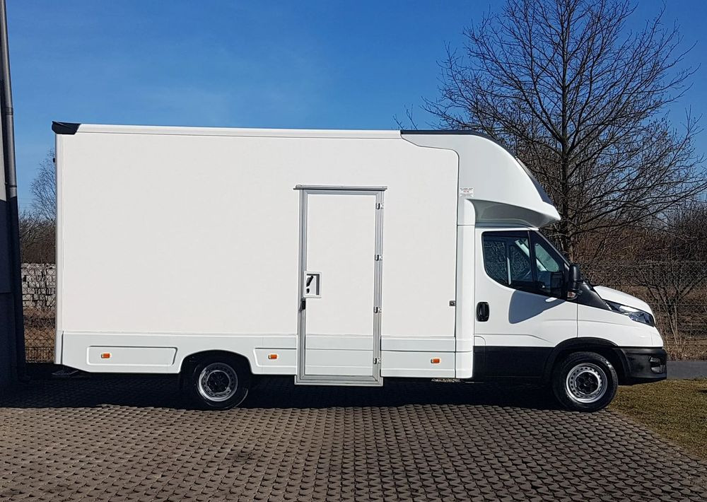 Box van Iveco DAILY KONTENER NISKOPODŁOGOWY 4,43x2,23x2,42 SKLEP BAR FOODTRUCK KAMPER KLIMA: picture 12