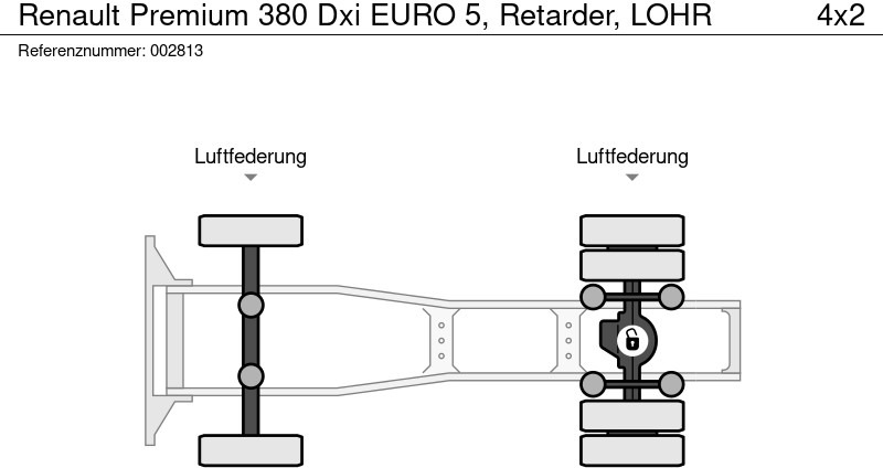 Leasing of Renault Premium 380 Dxi EURO 5, Retarder, LOHR Renault Premium 380 Dxi EURO 5, Retarder, LOHR: picture 13