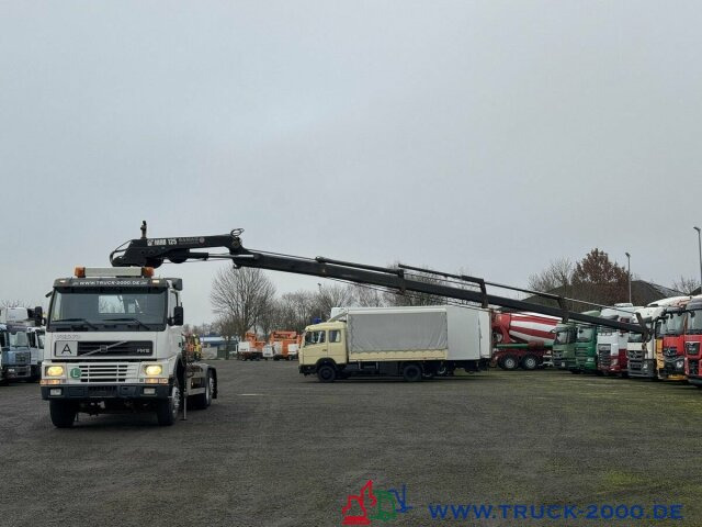 Hook lift truck, Crane truck Volvo 340 HIAB Kran 11,9m=790kg 5+6 Steuerkreis Klima: picture 13