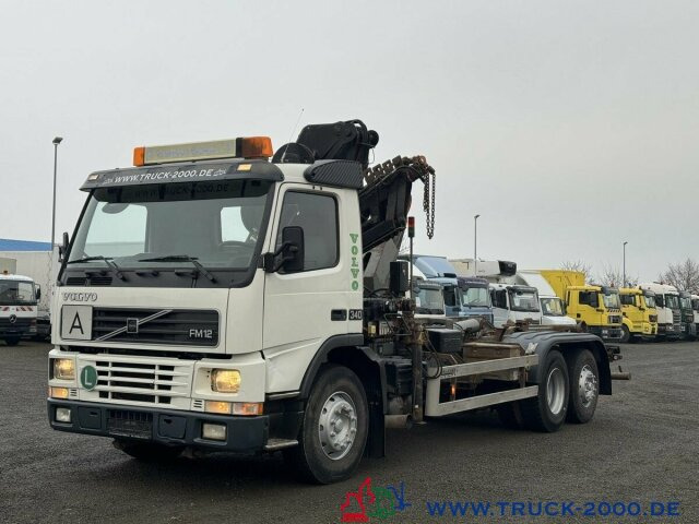 Hook lift truck, Crane truck Volvo 340 HIAB Kran 11,9m=790kg 5+6 Steuerkreis Klima: picture 15