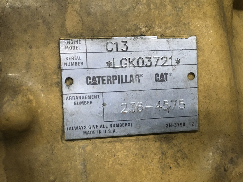 Construction machinery Caterpillar C13 LGK-2364575 FOR PARTS: picture 6