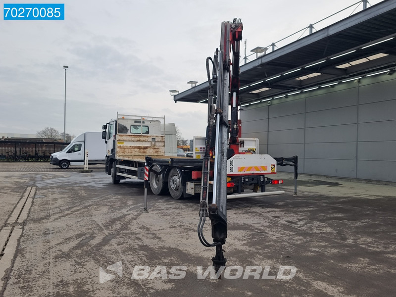 Dropside/ Flatbed truck, Crane truck Renault C 380 6X2 Fassi F155A.0.23 E-ACTIVE Remote Control Euro 6: picture 6