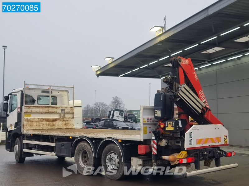 Dropside/ Flatbed truck, Crane truck Renault C 380 6X2 Fassi F155A.0.23 E-ACTIVE Remote Control Euro 6: picture 12