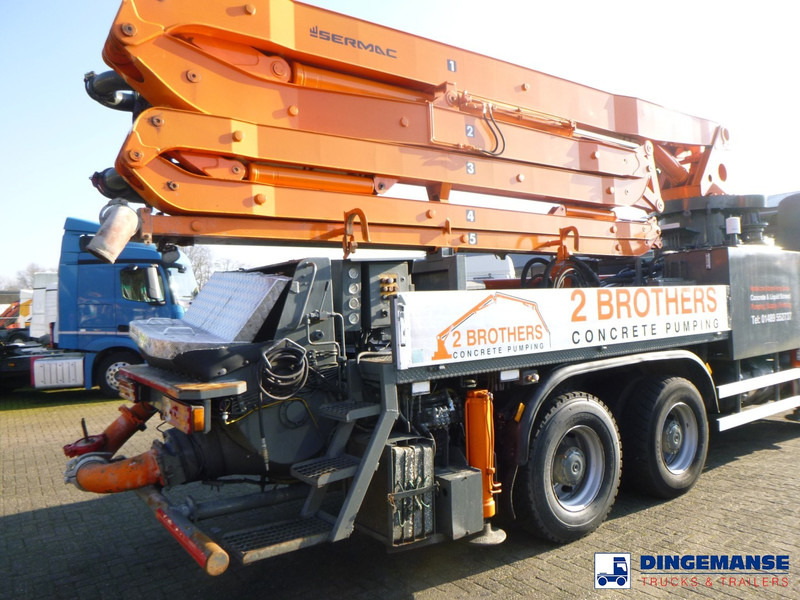 Concrete pump truck Mercedes-Benz Axor 2633 6x4 RHD Sermac SCL 130 concrete pump 32 m: picture 7