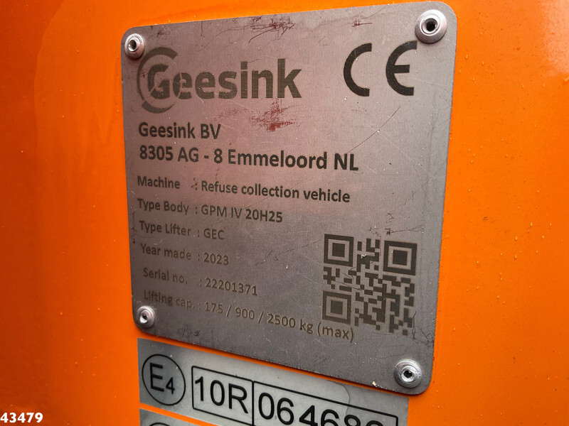 Garbage truck DAF FAG XD 340 Geesink GPM IV 20m³ GEC: picture 20