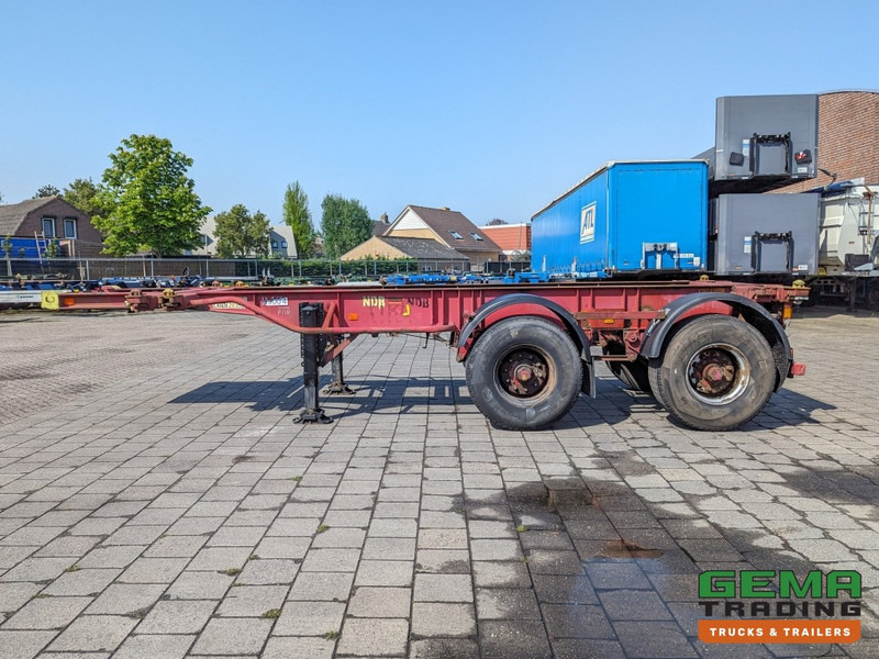 Container transporter/ Swap body semi-trailer SHLADOT SD-901M 2-Assen ROR DrumBrakes - SteelSuspension - 20FT Connection (O1870): picture 12