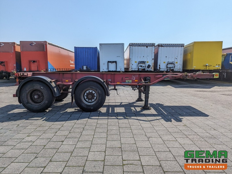 Container transporter/ Swap body semi-trailer SHLADOT SD-901M 2-Assen ROR DrumBrakes - SteelSuspension - 20FT Connection (O1870): picture 13