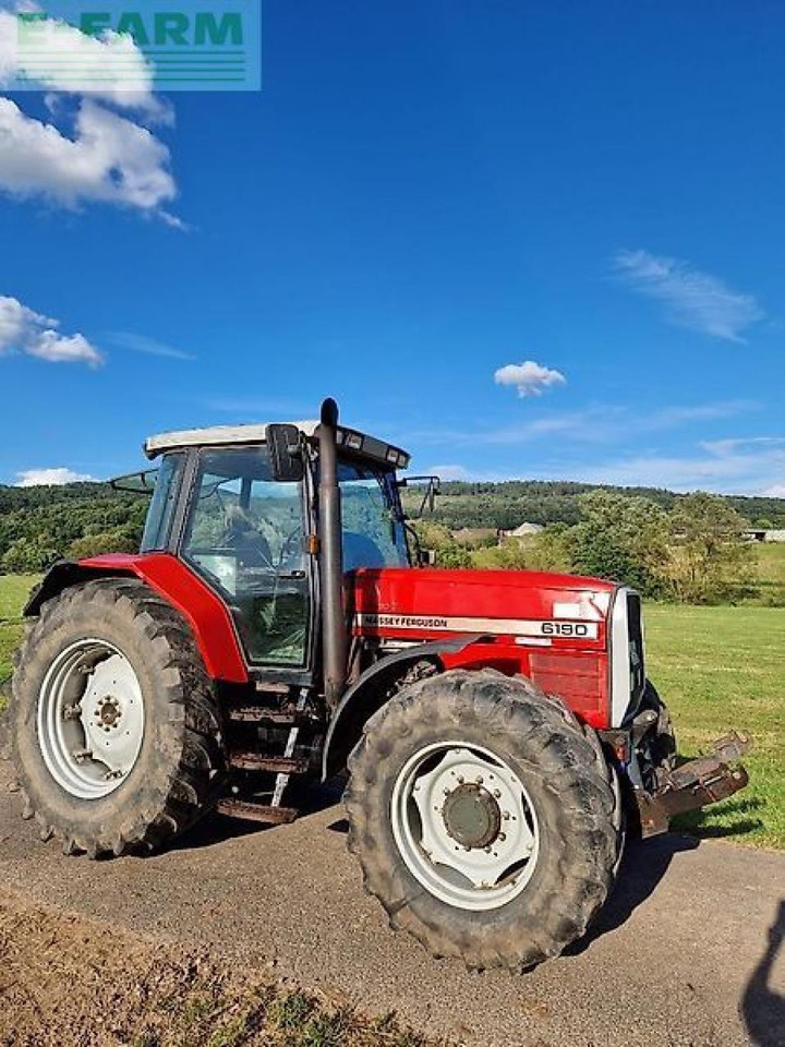 Farm tractor Massey Ferguson 6190 frontzapfwelle, klima: picture 9