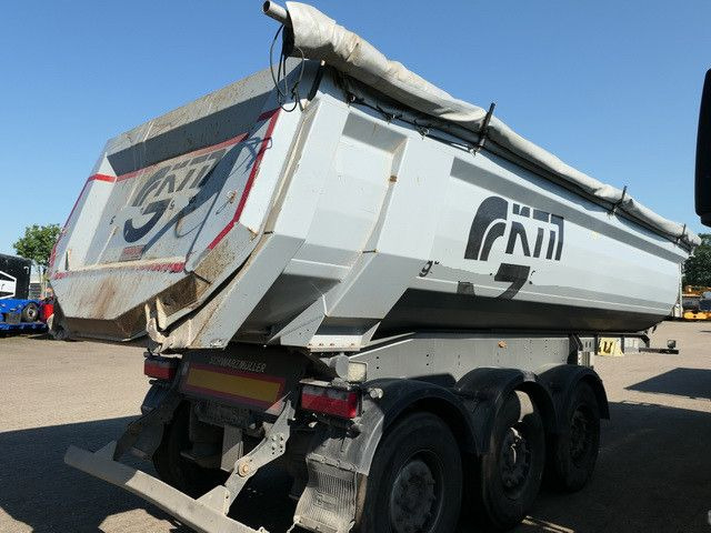 Tipper semi-trailer Schwarzmüller SK, Stahl, Hardox, 26m³, SAF,Luft-Lift,Rollplane: picture 6