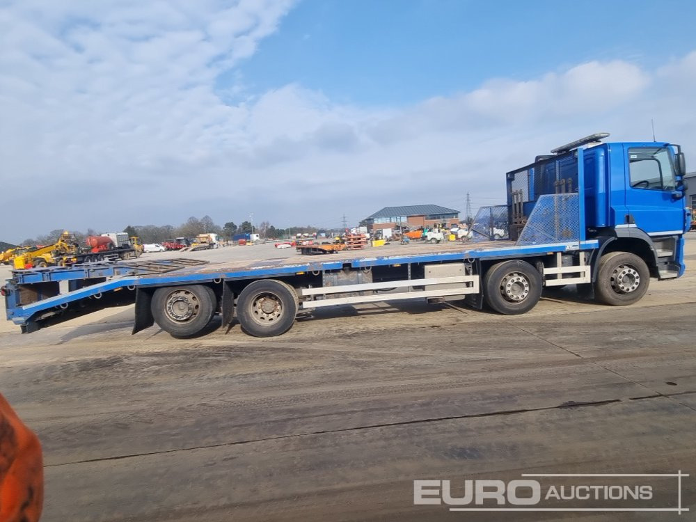 Dropside/ Flatbed truck for transportation of heavy machinery 2019 DAF CF 450: picture 6