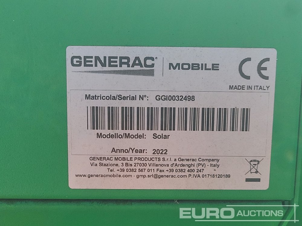 Lighting tower 2022 Generac Solar: picture 31