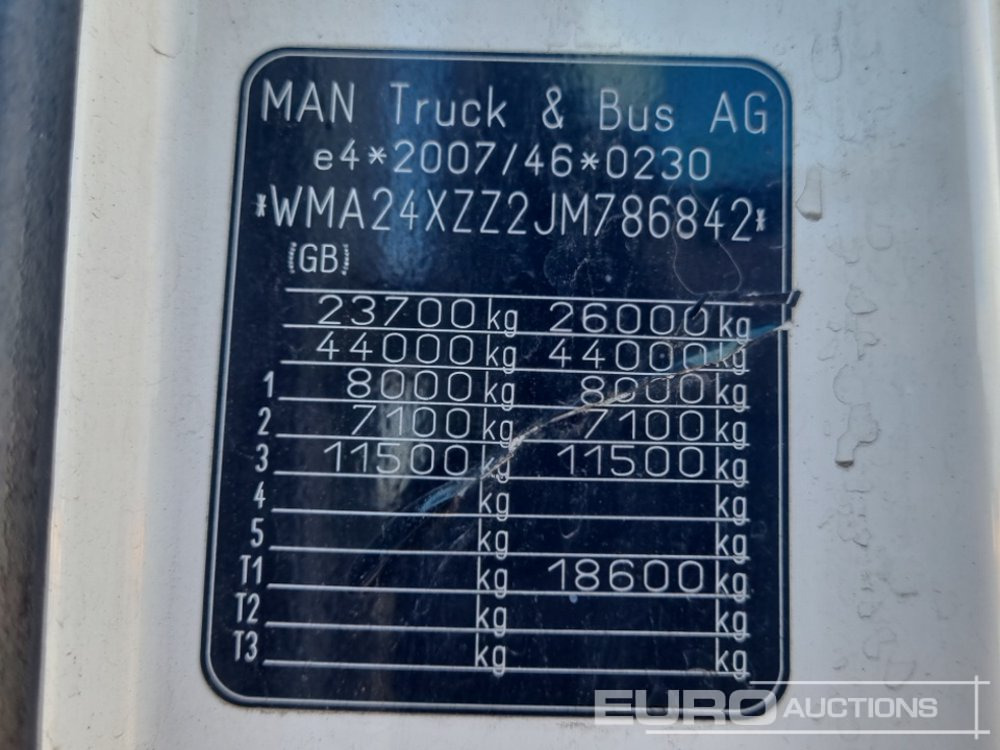 Tractor unit 2018 MAN TGX26.500: picture 32